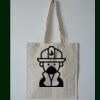 Budget Calico Tote Bag Thumbnail