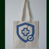 Budget Calico Tote Bag Thumbnail