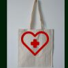 Budget Calico Tote Bag Thumbnail