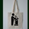 Budget Calico Tote Bag Thumbnail