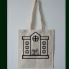 Budget Calico Tote Bag Thumbnail