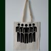 Budget Calico Tote Bag Thumbnail