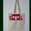 Budget Calico Tote Bag Thumbnail