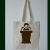 Budget Calico Tote Bag Thumbnail