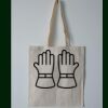 Budget Calico Tote Bag Thumbnail