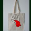 Budget Calico Tote Bag Thumbnail