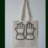 Budget Calico Tote Bag Thumbnail