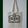Budget Calico Tote Bag Thumbnail