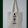 Budget Calico Tote Bag Thumbnail