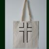 Budget Calico Tote Bag Thumbnail