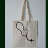Budget Calico Tote Bag Thumbnail
