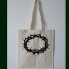 Budget Calico Tote Bag Thumbnail