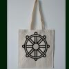Budget Calico Tote Bag Thumbnail