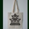 Budget Calico Tote Bag Thumbnail