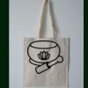 Budget Calico Tote Bag Thumbnail