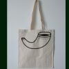 Budget Calico Tote Bag Thumbnail
