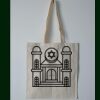 Budget Calico Tote Bag Thumbnail