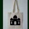Budget Calico Tote Bag Thumbnail