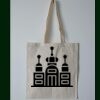 Budget Calico Tote Bag Thumbnail