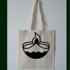 Budget Calico Tote Bag Thumbnail