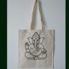 Budget Calico Tote Bag Thumbnail