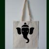 Budget Calico Tote Bag Thumbnail