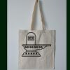 Budget Calico Tote Bag Thumbnail
