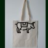 Budget Calico Tote Bag Thumbnail