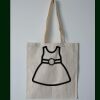 Budget Calico Tote Bag Thumbnail