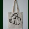 Budget Calico Tote Bag Thumbnail