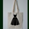 Budget Calico Tote Bag Thumbnail