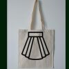 Budget Calico Tote Bag Thumbnail