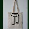 Budget Calico Tote Bag Thumbnail