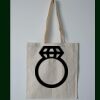Budget Calico Tote Bag Thumbnail
