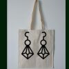 Budget Calico Tote Bag Thumbnail