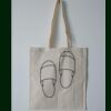 Budget Calico Tote Bag Thumbnail