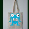 Budget Calico Tote Bag Thumbnail