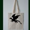 Budget Calico Tote Bag Thumbnail