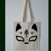 Budget Calico Tote Bag Thumbnail
