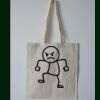 Budget Calico Tote Bag Thumbnail