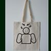 Budget Calico Tote Bag Thumbnail