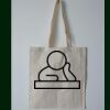 Budget Calico Tote Bag Thumbnail