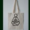 Budget Calico Tote Bag Thumbnail