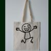 Budget Calico Tote Bag Thumbnail