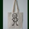 Budget Calico Tote Bag Thumbnail