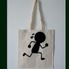 Budget Calico Tote Bag Thumbnail