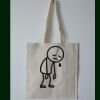 Budget Calico Tote Bag Thumbnail