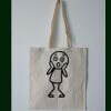 Budget Calico Tote Bag Thumbnail