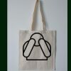 Budget Calico Tote Bag Thumbnail
