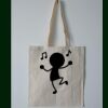 Budget Calico Tote Bag Thumbnail
